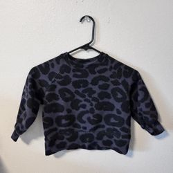 Girls Zara Cheetah Sweatshirt