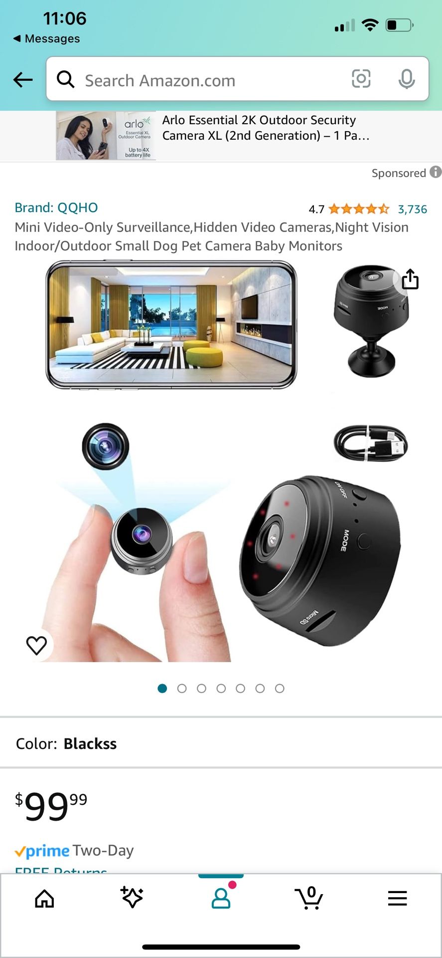 Mini Surveillance Camera  