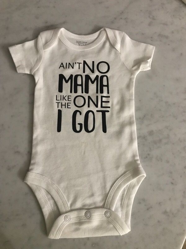 Handmade onesies