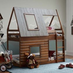 Big horn cabin twin bunk bed ti amo deals