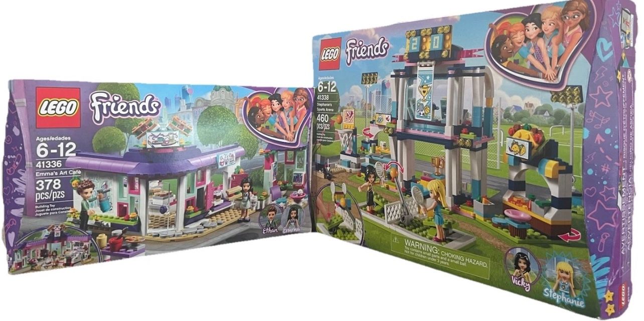SEALED RETIRED LEGO FRIENDS: Emma's Art Cafe (41336) Stephanie's