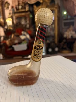 Vintage George Dickel Golf Miniature