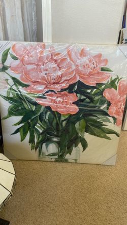 Larger Floral Flower Art