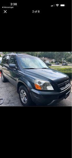 2005 Honda pilot blue