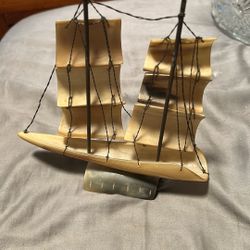 Model Sailing Ship, Vintage
