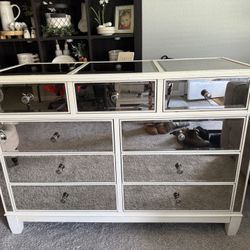 Pier One Mirror Dresser White