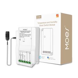 MOES MS-103 WiFi Smart Temp & Humidity Switch Module (po=52)
