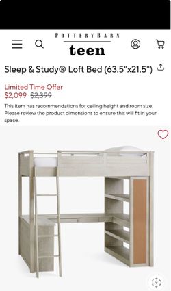 Loft Bed Sleep & Study