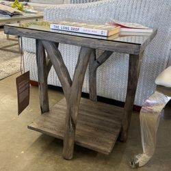 Wooden Twig End Table On sale 