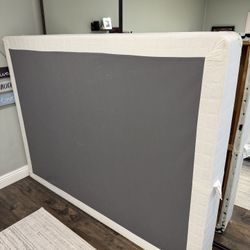Queen Size Boxspring In Excellent Condition 