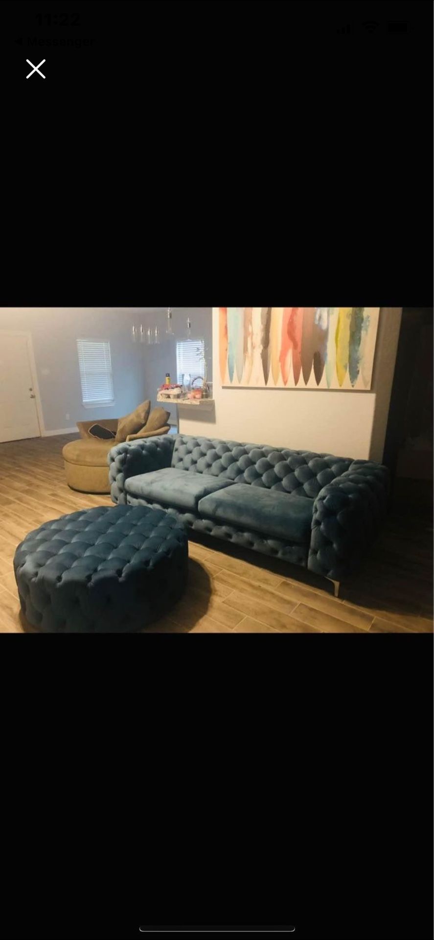 Sofa And Ottoman 