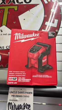 Milwaukee tire inflator