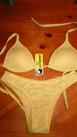 Gold Bikini from Small size New!