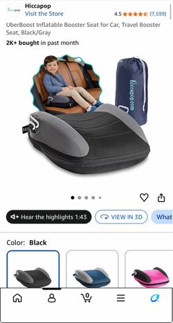 Inflatable Booster Seat for Car
