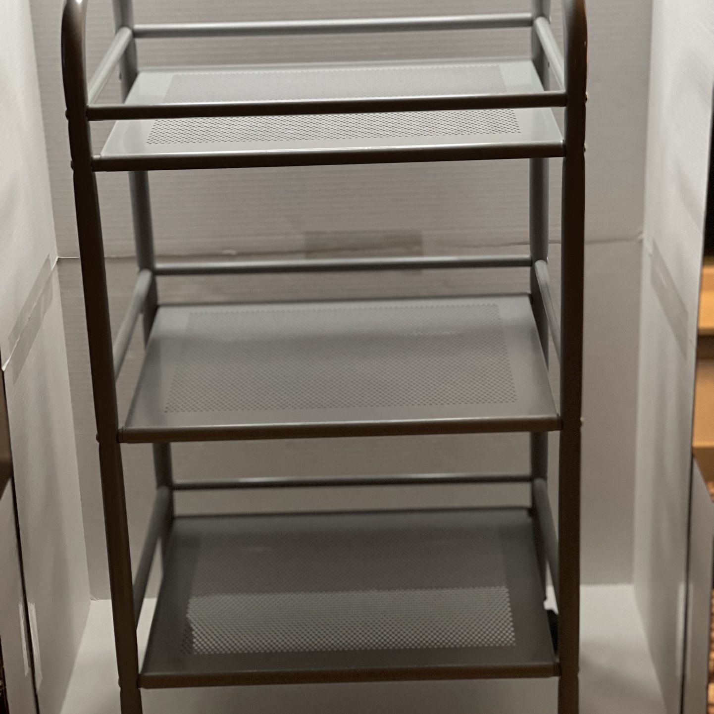 専用 IKEA DRAGGAN IKEA DRAGGAN TROLLEY, SILVER-COLOUR, 41x32x75 cm 702.455.94. for