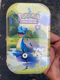 Pokémon TCG Lapras Mini Tin Sealed