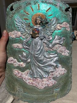 Angel bas-relief