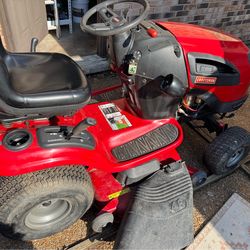 Craftsman YT3000 46” deck riding mower with 24HP engine and Bluetooth speaker system