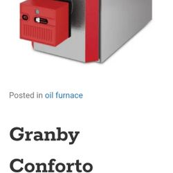 Randy Conforto Oil-fired Warm Air Furnace Brand New $2,000