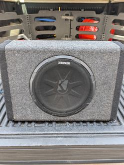 Kicker powered sub subwoofer 10 inch Bass Station