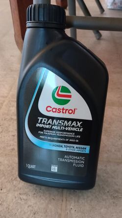 Castrol Transmax Import Multi Vehicle Automatic Transmission Fluid Brand New Unopened 4 Quarts 1 Gallon Available 