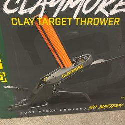 Claymore Clay Target Thrower Foot Pedal 