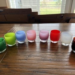 Authentic Hand-blown Glassybaby Candle Holders - $40 ea