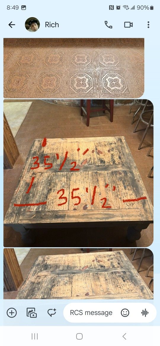 Rustic Coffee Table
