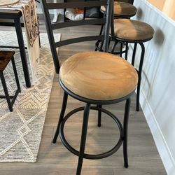 3 Counter Height Barstools
