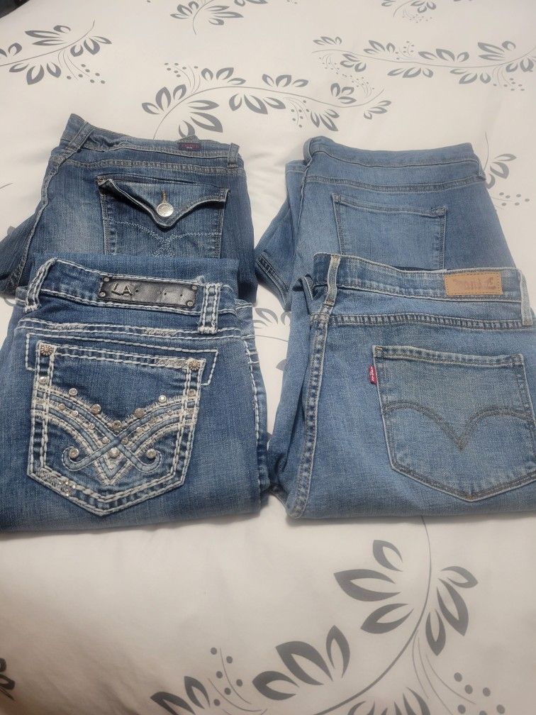 Woman's Jeans - LOT 4PRS