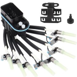 FJ504 Spider Fuel Injector 8 Cylinder Fit for Chevrolet GMC Pickup Truck P30 Suburban Chevy Express 1 3500, Cadillac Escalade Isuzu NPR V8 5.0