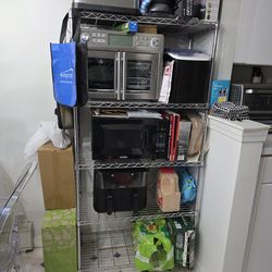 Kitchen rack and appliances