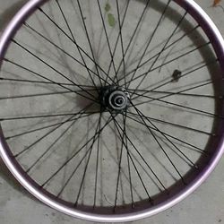 Salt Front Bmx Wheel Metalic Purple 
