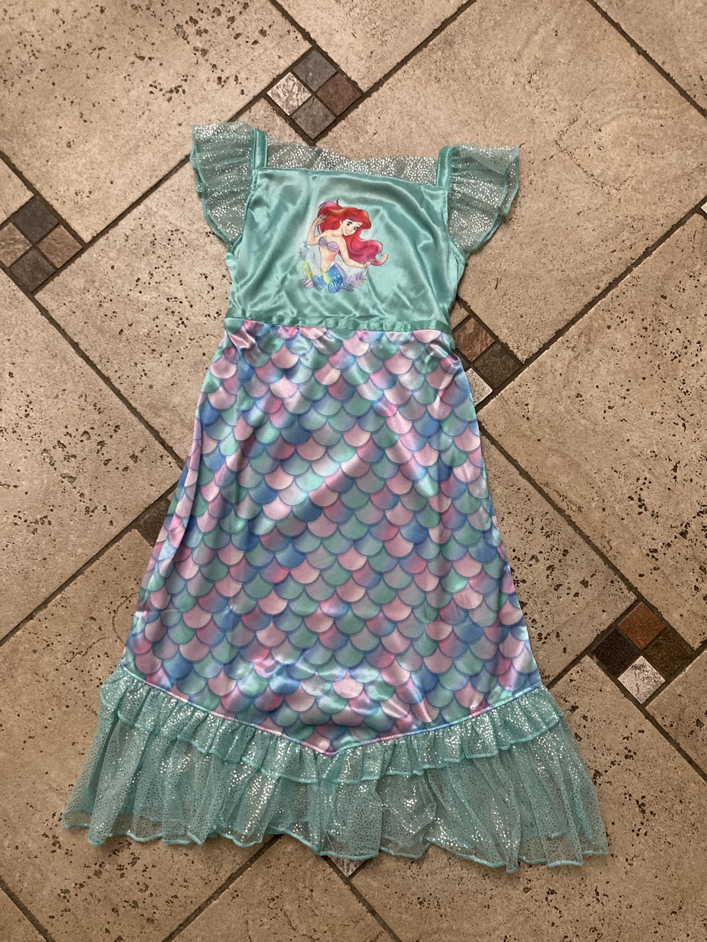 NWT Licensed Disney Mermaid Gown Dress size 6
