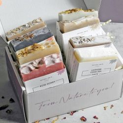 Handmade Soap Gift Box 8 Pack $35