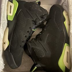 Jordan 6 Retro ‘Electric Green’ Size 12M