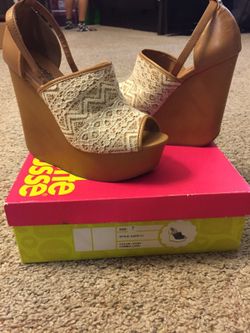 Cute summer wedges