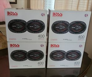 6x9 Boss door speakers brand new 4 sets todas nuevas