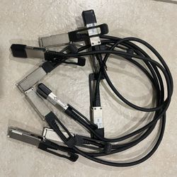 NEW CISCO 40GB QSFP CABLES 3FT