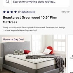 Beautyrest Greenwood 10.5" Firm Mattress
