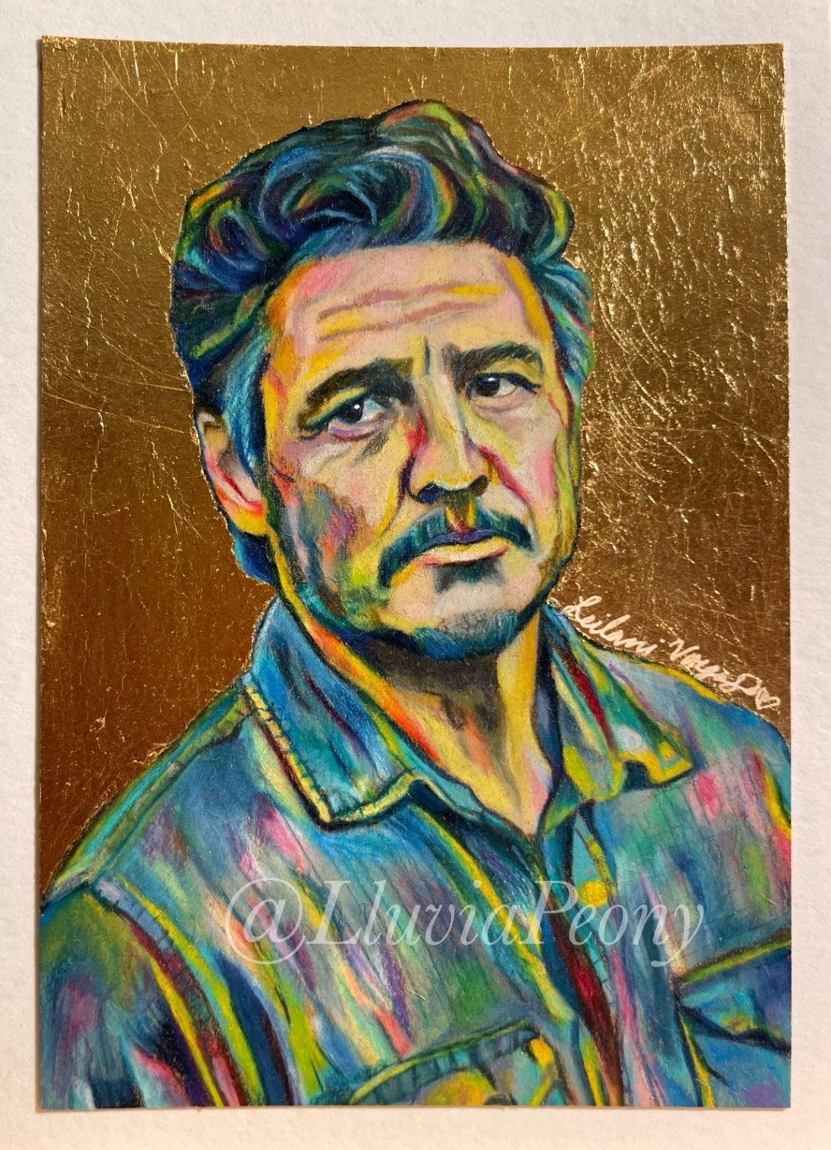 Pedro Pascal (Joel Miller) Mini Art Piece