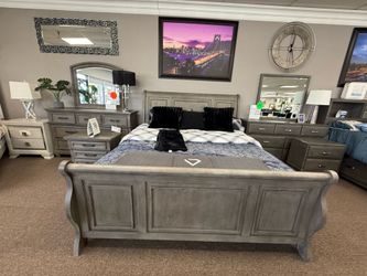4 PC KING BEDROOM SET