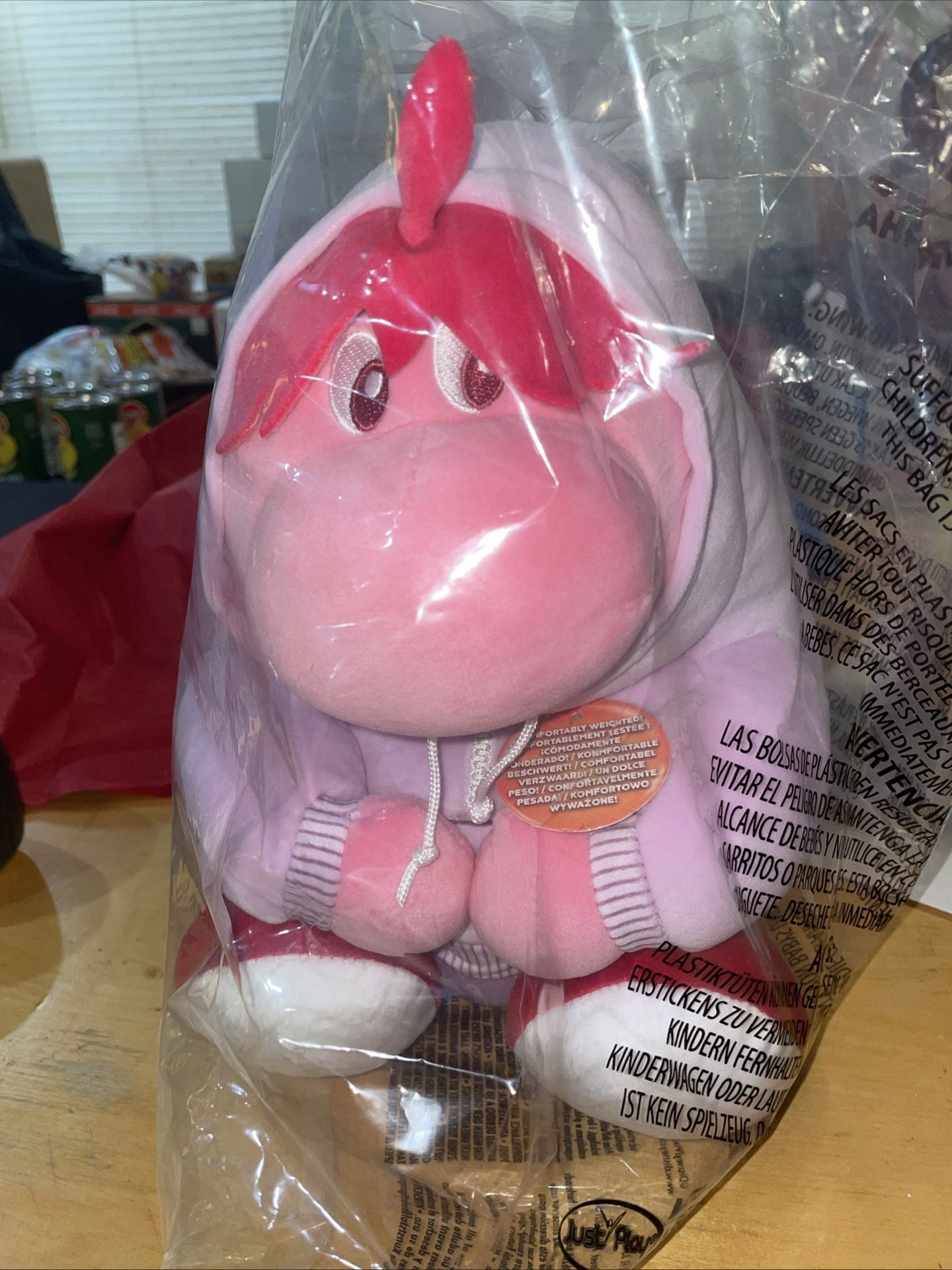 Disney Pixar Inside Out 2 Weighted Comfort 11 inch Embarrassment Plush NWT