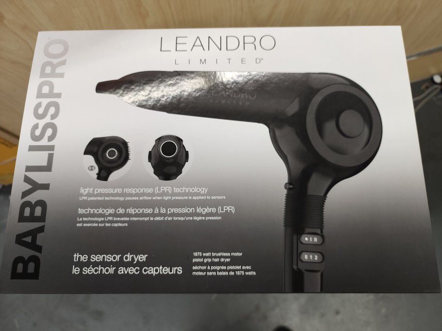Babyliss Pro Hair Dryer New In Box