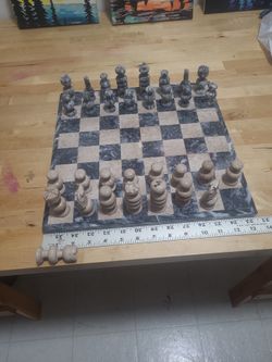 Chess Set: Stone