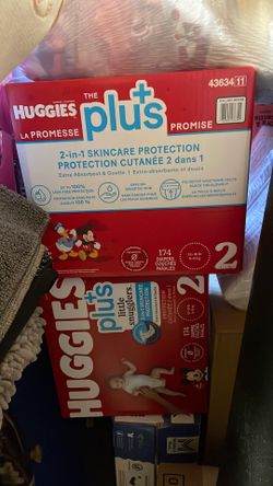 Diapers size 2