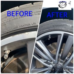 Rim Paint  Multiple Colors To Repair Curb Rash 