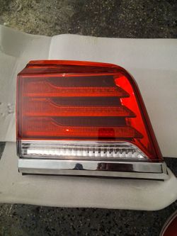 LED Tail Light with Chrome Trim