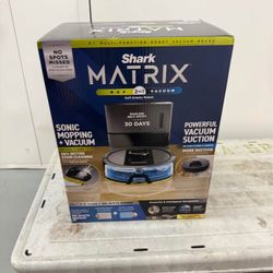 Shark Matrix Self-Empty Robot Vacuum & Mop with No Spots Missed on Carpets & Hard Floors, Bagless 30