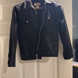 Black Denim Jacket 